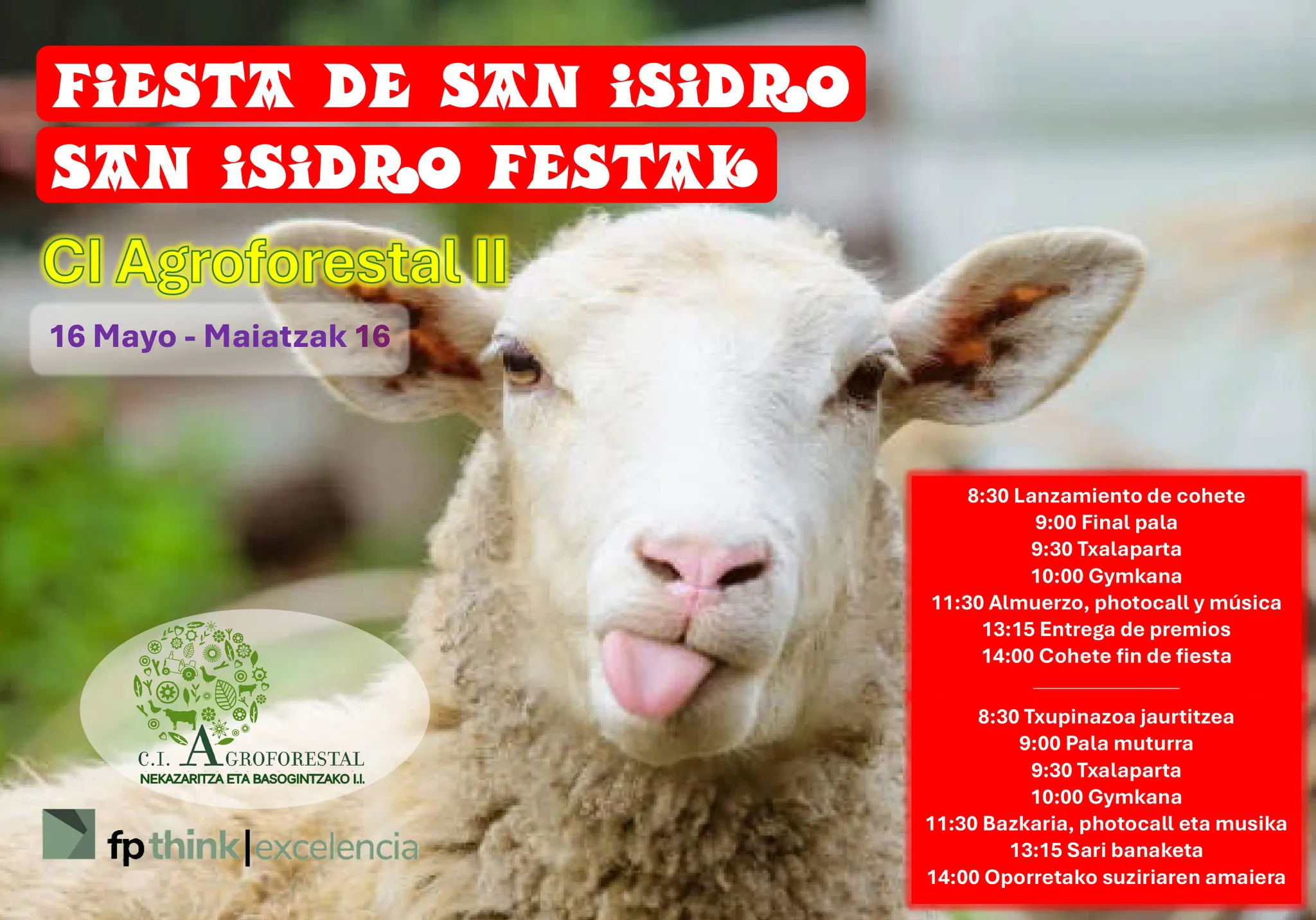 Fiesta de San Isidro en el CI Agroforestal